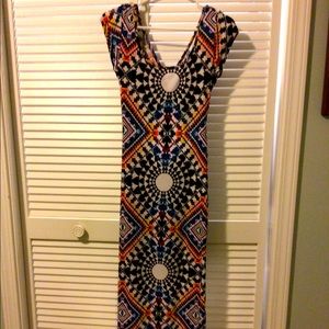Fun dress with crisscross back